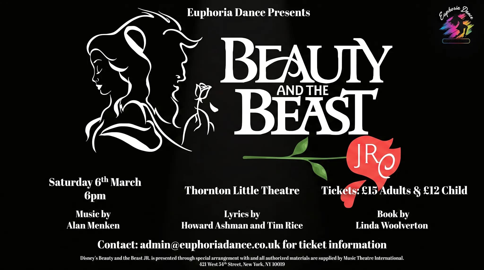 Euphoria Dance present Beauty & The Beast JR