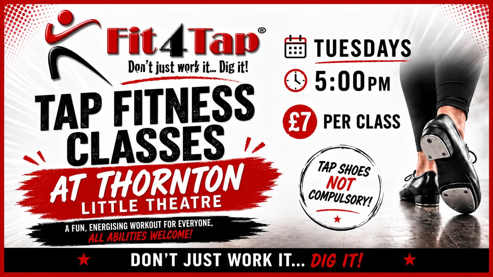 Fit4Tap – Tap Fitness Classes